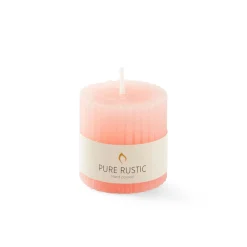 CASA Rustic Vela Estriada Naranja