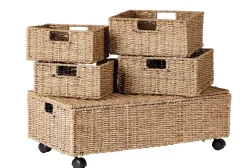 CASA Seagrass Cesta De Almacenaje Natural