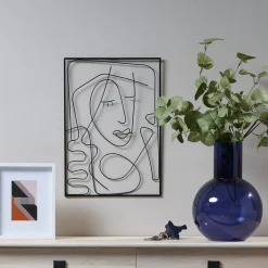 CASA Senorita Decoracion De Pared Negro