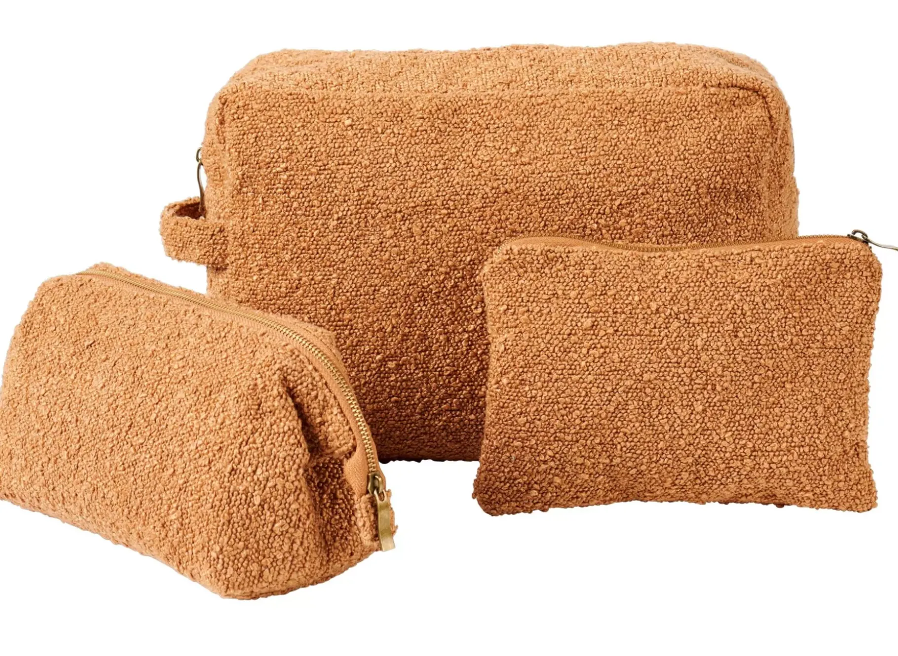 CASA Siera Bolsa De Maquillaje Marron