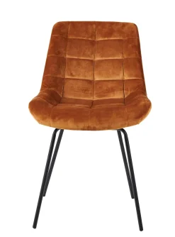 CASA Silka Silla De Comedor Negro, Marron