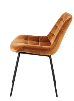 CASA Silka Silla De Comedor Negro, Marron