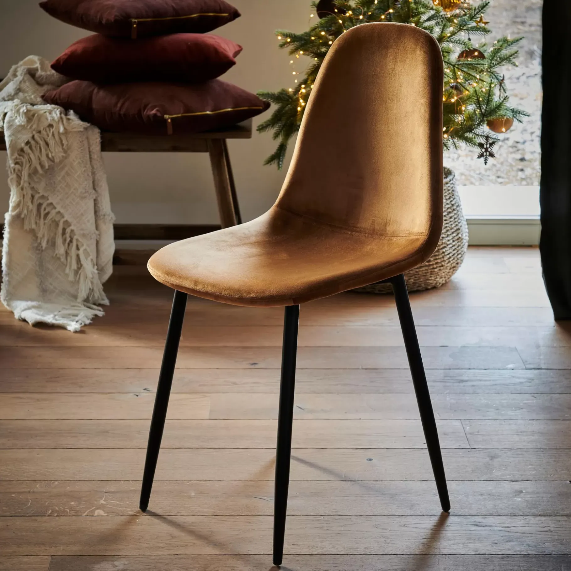 CASA Silke Silla De Comedor Caramel