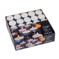 CASA Spaas Velas Pequenas Juego De 75 Blanco