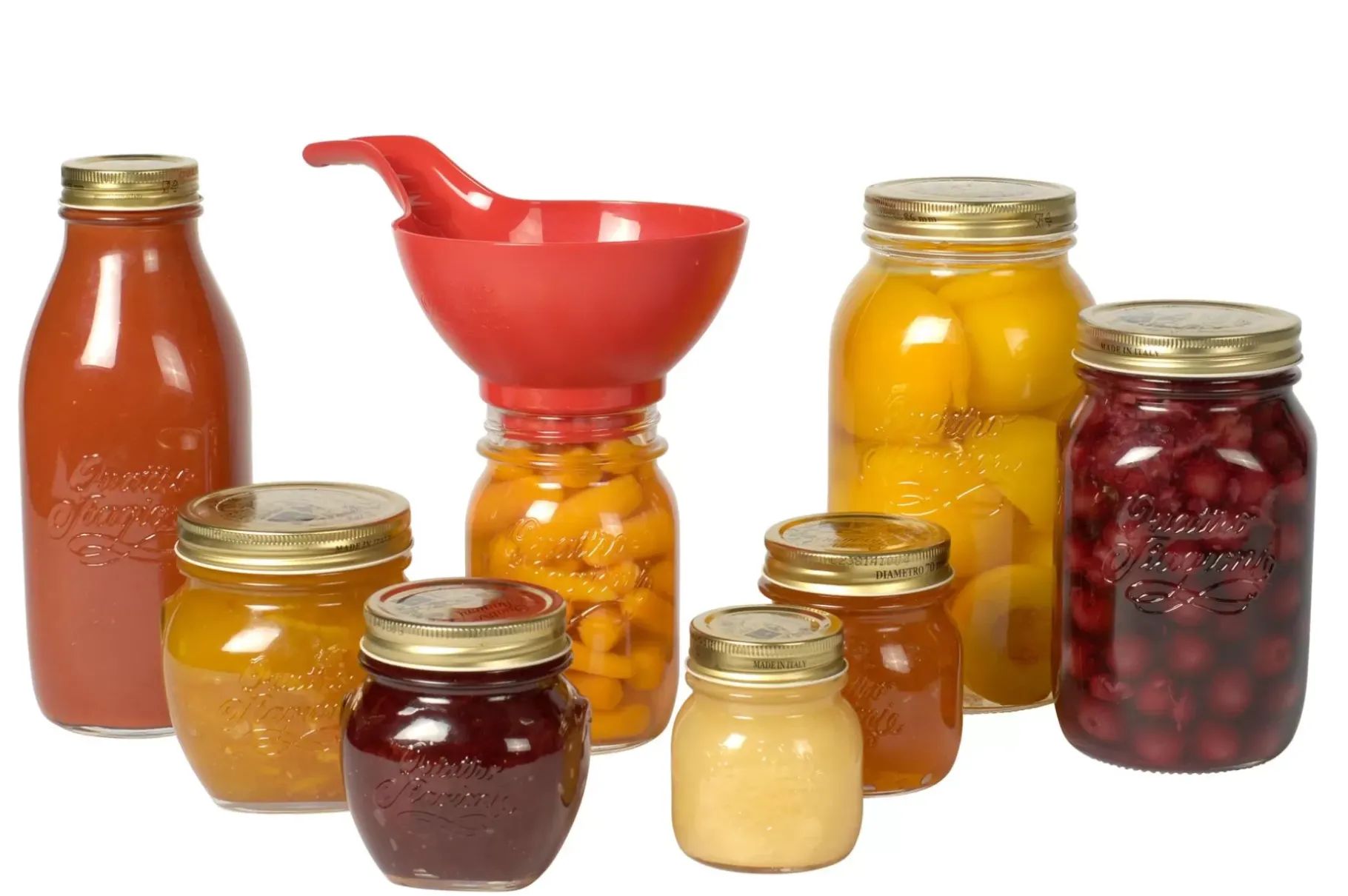 CASA Stagioni Embudo Metacrilata Rojo