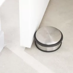 CASA Stainless Tope Para Puerta Plateado