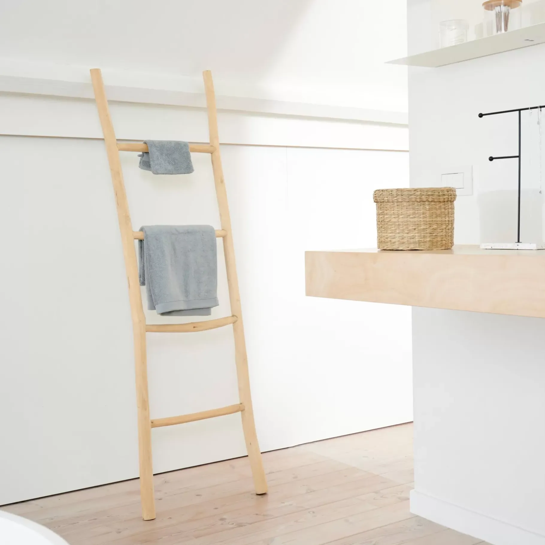 CASA Teak Escalera Natural