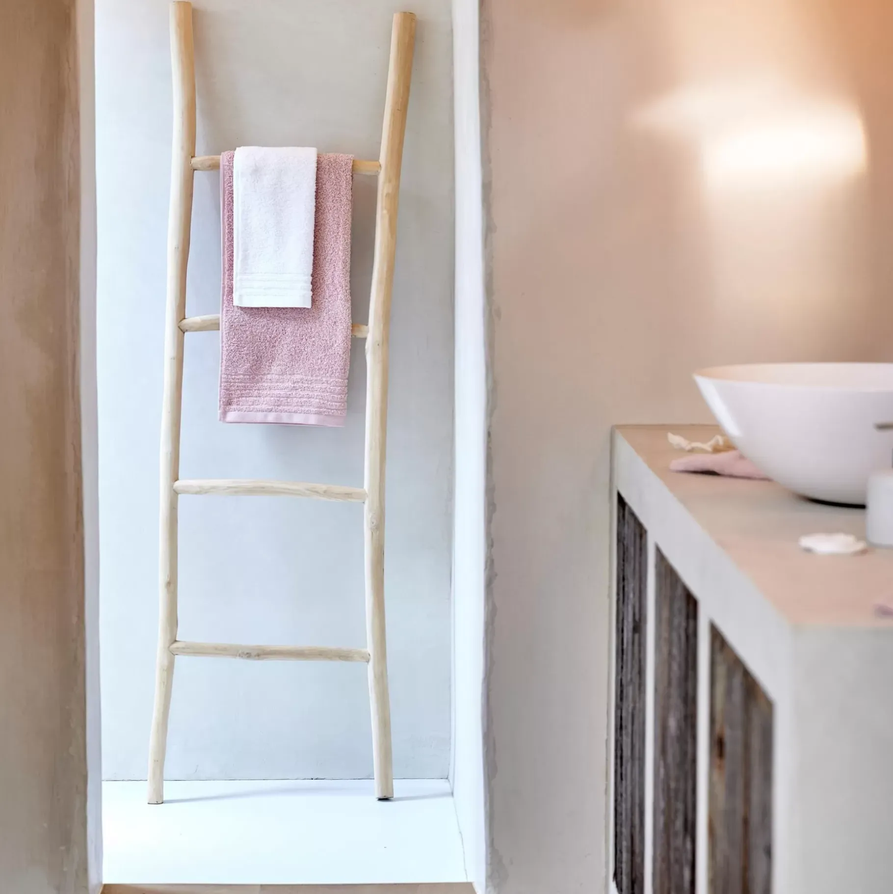 CASA Teak Escalera Natural