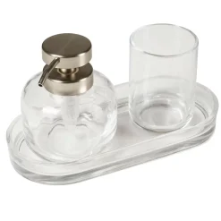 CASA Tokio Soporte Para Cepillo De Dientes Transparente