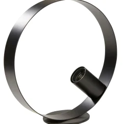 CASA Tulle Lampara De Mesa Negro