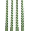CASA Twist Velas Retorcidas Juego De 4 Verde