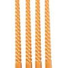 CASA Twist Velas Retorcidas Juego De 4 Naranja