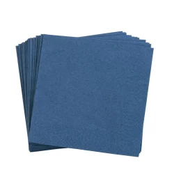 CASA Uni Paquete De 20 Servilletas Azul Oscuro