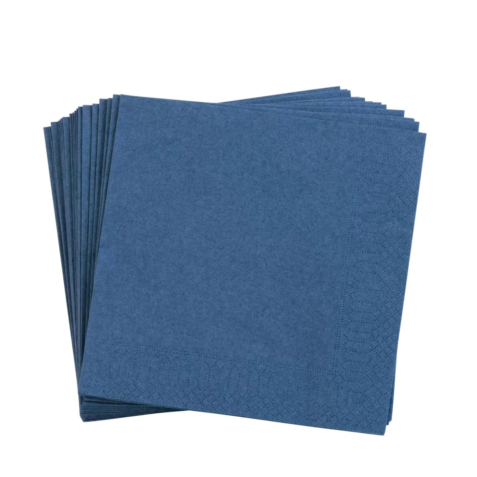 CASA Uni Paquete De 20 Servilletas Azul Oscuro
