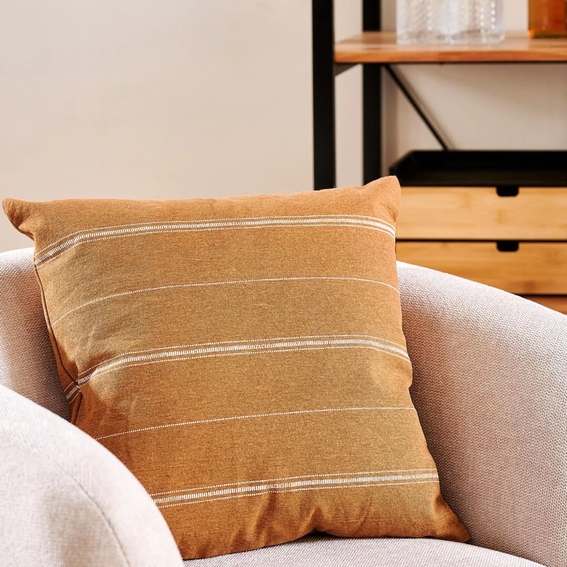 CASA Vasco Cojin Marron