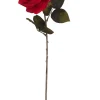 CASA Velvet Flor Artificial Rojo