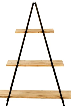 CASA Vermont Estanteria De Pared Negro, Natural