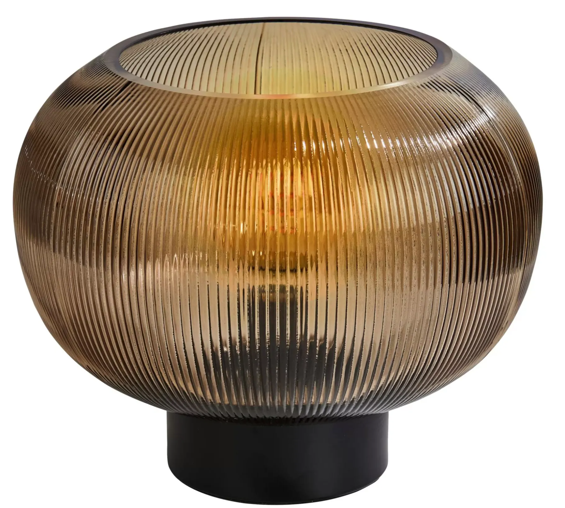 CASA Vinto Lampara De Mesa Ambar Transparente