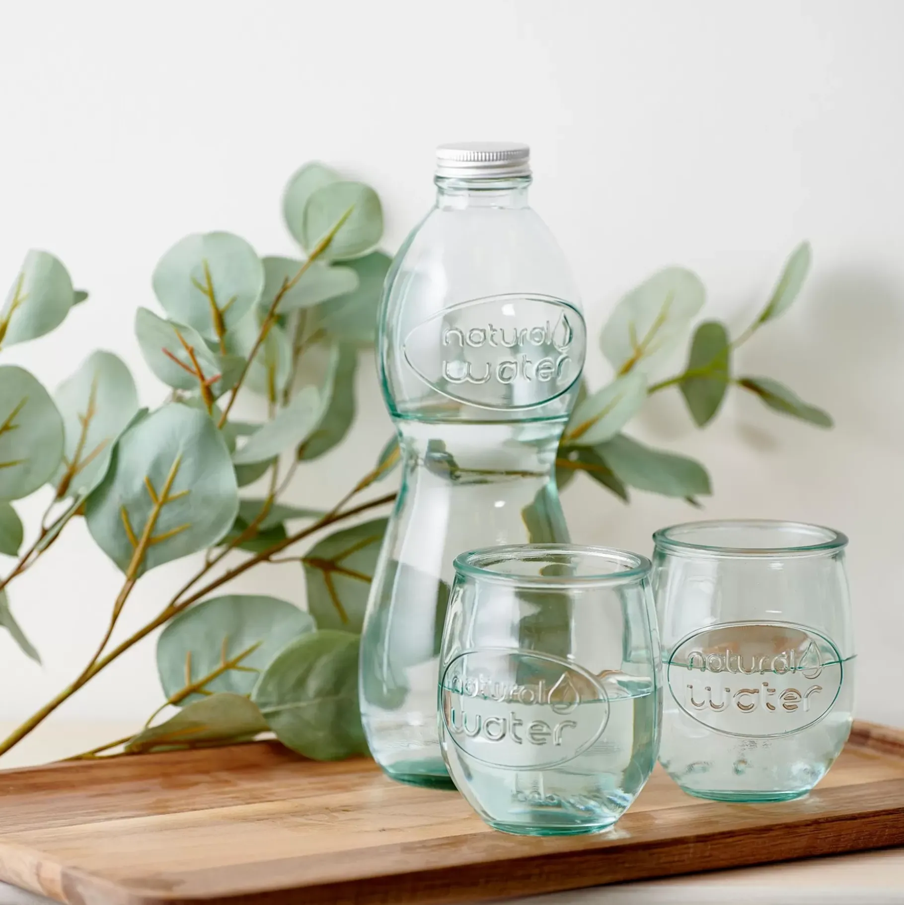 CASA Water Botella Transparente