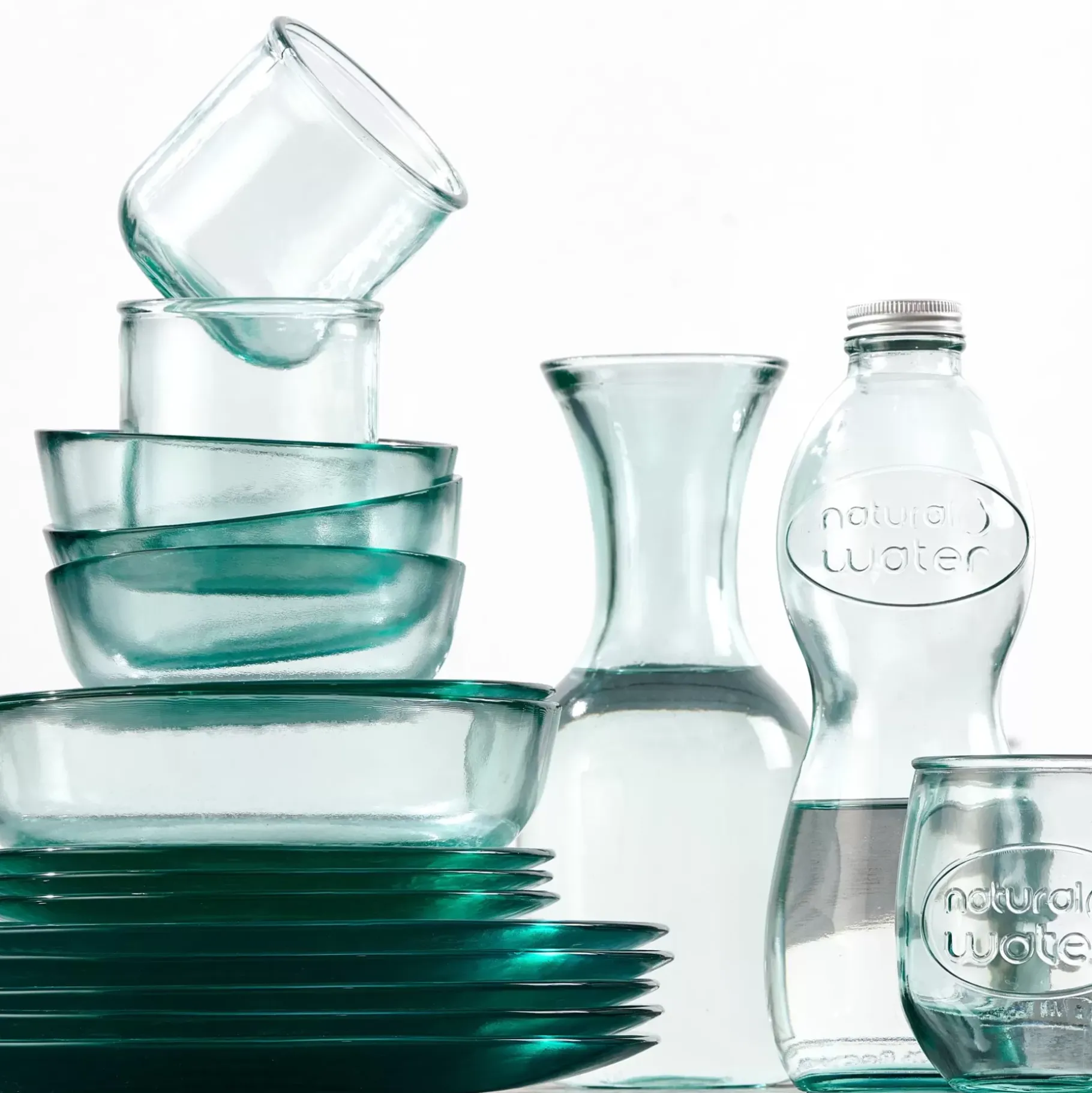 CASA Water Botella Transparente