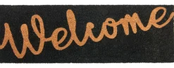 CASA Welcome Felpudo Negro