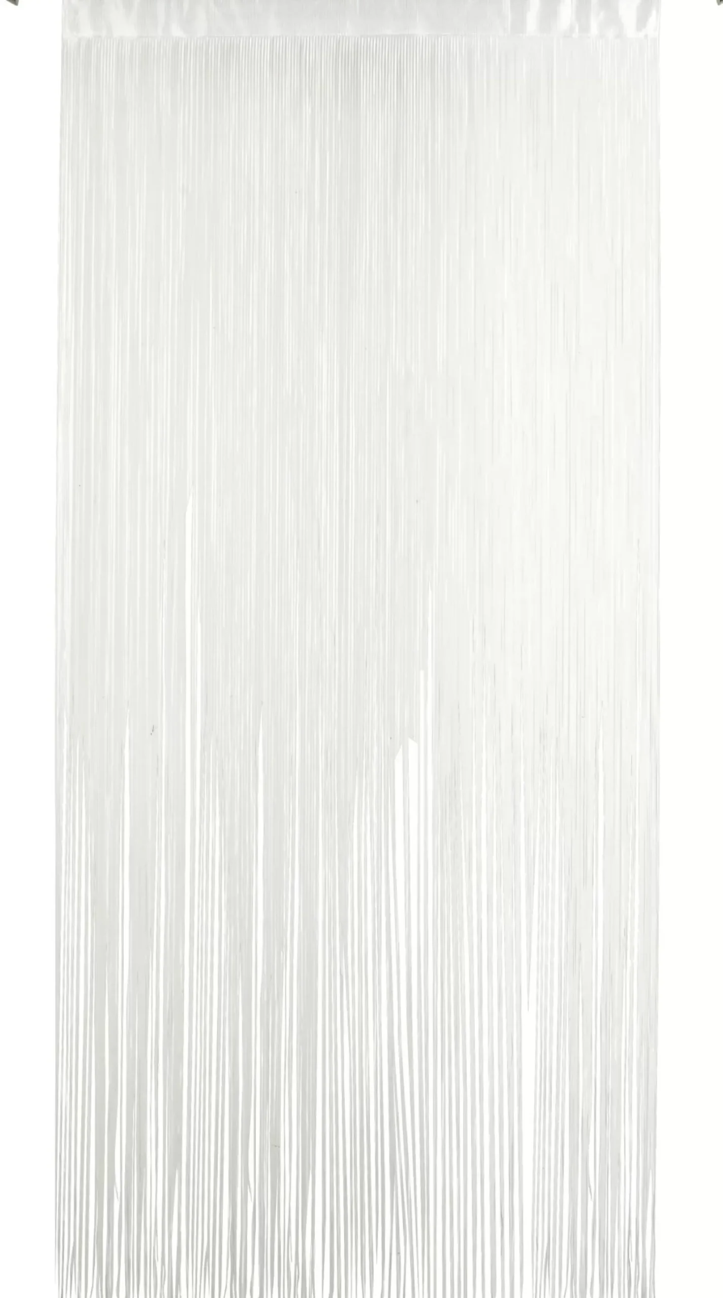 CASA White Cortina De Flecos Blanco