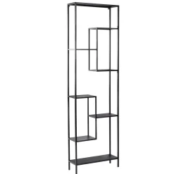 CASA William Estanteria De Pared Negro