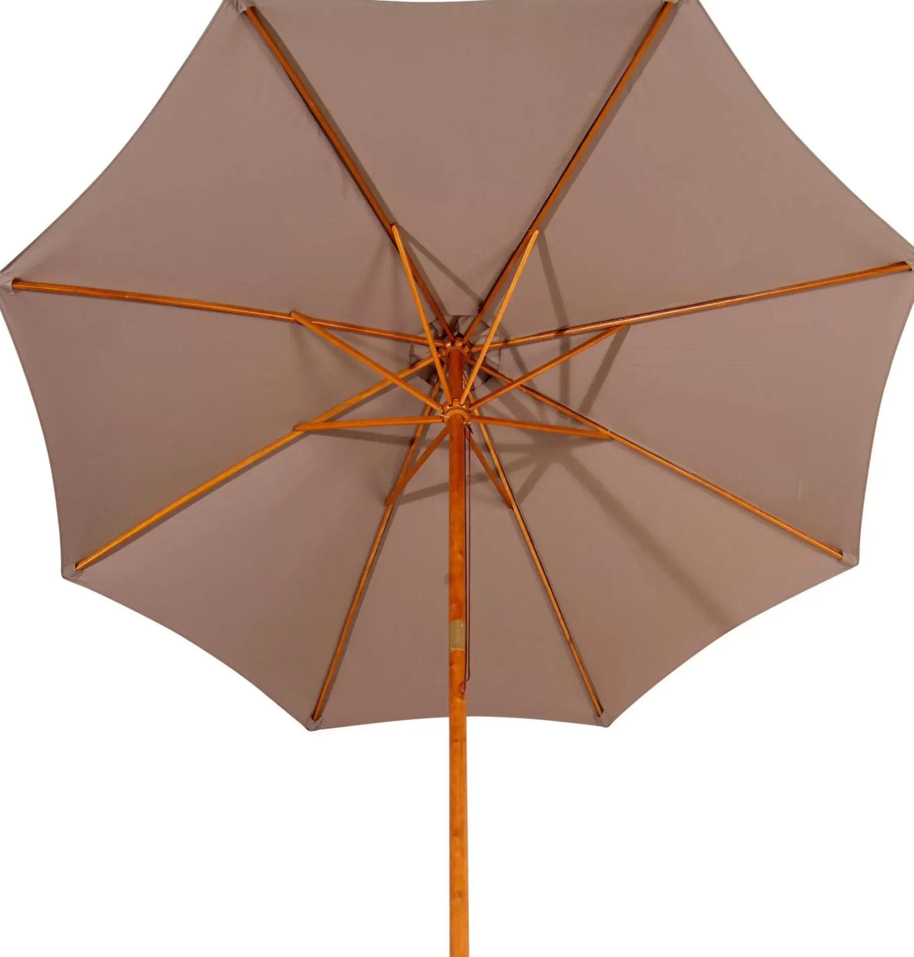 CASA Wood Parasol Sin Pie Taupe