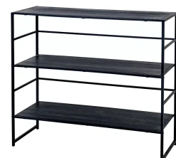 CASA Xavier Estanteria De Pared Negro