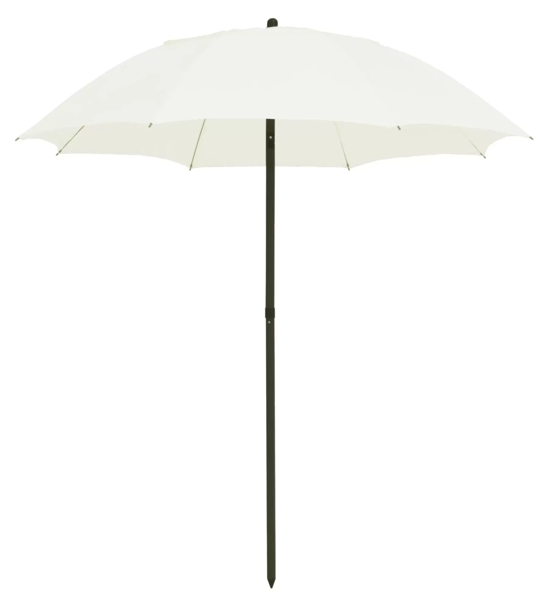 CASA York Parasol Sin Pie Blanco Apagado