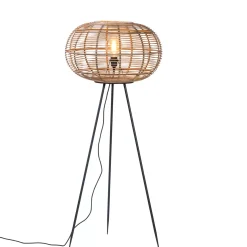CASA Zanzi Lampara De Pie E27 Natural